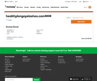 Healthylongeyelashes.com(Healthylongeyelashes) Screenshot