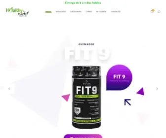 Healthymarket100Fit.com(Tienda de suplementacion saludable colombia) Screenshot