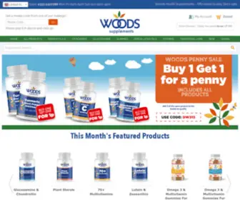 Healthymarketing.co.uk(Woods Supplements) Screenshot