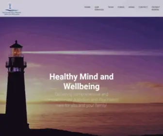 Healthymindmd.com(The Center for a Healthy Mind and Wellbeing) Screenshot