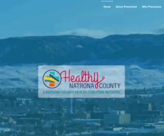 Healthynatronacounty.org(Casper Wyoming) Screenshot