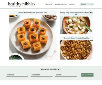 Healthynibblesandbits.com(Simple, healthy recipes for everyone) Screenshot