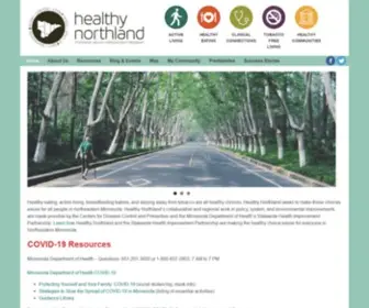 Healthynorthland.org(Healthy Northland) Screenshot