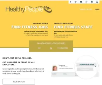 Healthypeople.com.au(HealthyPeople) Screenshot