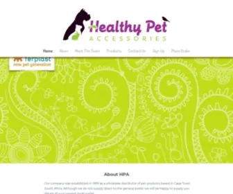 Healthypetacc.co.za(Healthy Pet Accessories) Screenshot