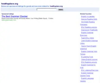 Healthyplace.org(Healthyplace) Screenshot