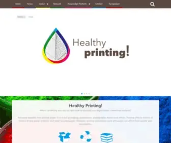 Healthyprinting.eu(Healthy printing) Screenshot