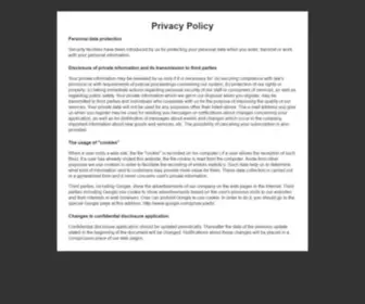 Healthyproshop.com(Terms and conditions and privacy policy) Screenshot