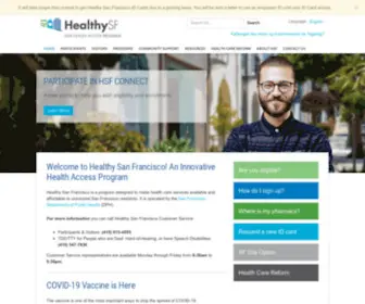 Healthysanfrancisco.org(Healthy San Francisco) Screenshot
