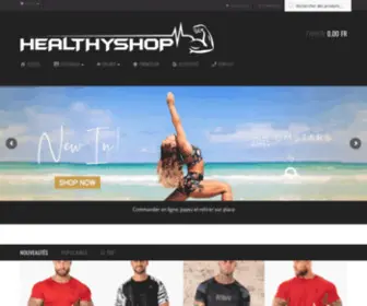 Healthyshop.nc(Accueil) Screenshot