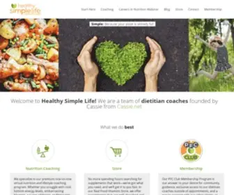 Healthysimplelife.com(Healthy Simple Life) Screenshot