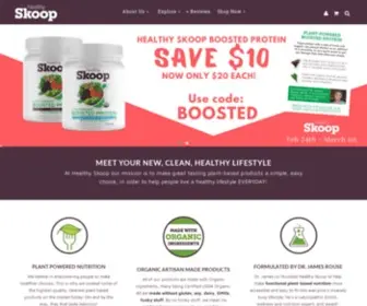 Healthyskoop.com(At Healthy Skoop our mission) Screenshot