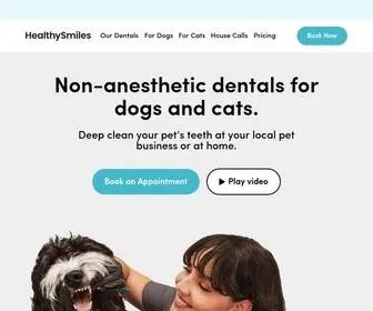 Healthysmiles.pet(Our caring and highly trained team) Screenshot