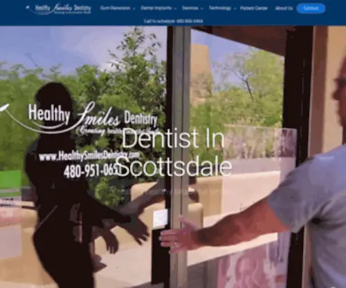 Healthysmilesdentistry.com(Healthy Smiles Dentistry) Screenshot