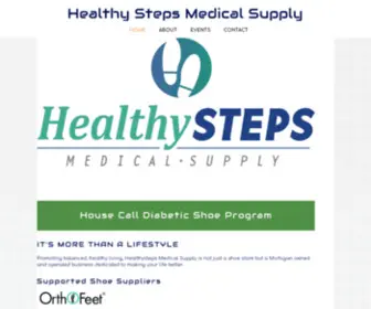 Healthystepsmed.com(Healthy Steps Medical Supply) Screenshot