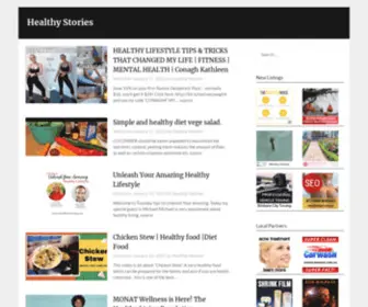 Healthystories.com.au(Healthy Stories) Screenshot