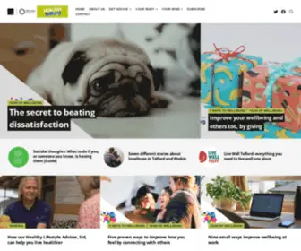 Healthytelford.com(Healthy Telford) Screenshot