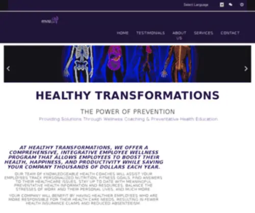 Healthytransform.com(Healthytransform) Screenshot