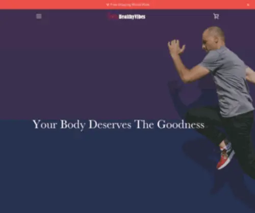 Healthyvibesway.com(Healthy Vibes Way) Screenshot