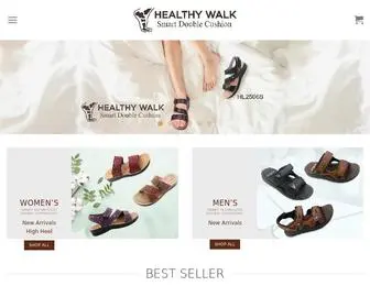 Healthywalkshoe.com(HEALTHY WALK) Screenshot