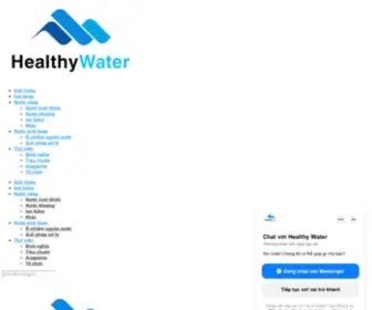 Healthywater.com.vn(Bách) Screenshot