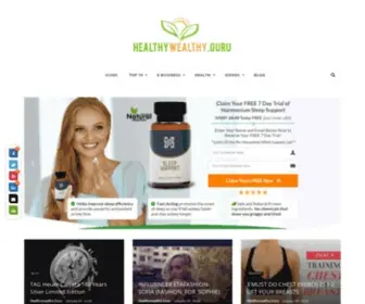 Healthywealthy.guru(Website is being created) Screenshot