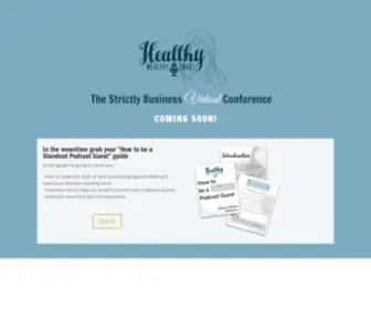 Healthywealthysmart.com(Healthy, Wealthy, & Smart) Screenshot
