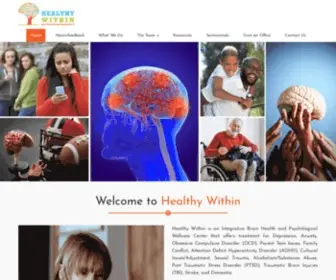 Healthywithin.com(Neurofeedback San Diego) Screenshot