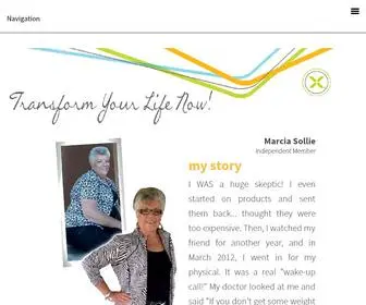 Healthywithmarcia.com(Transform Your Life Now) Screenshot