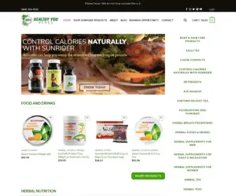 Healthyyouherbs.com(Healthy You Herbs) Screenshot