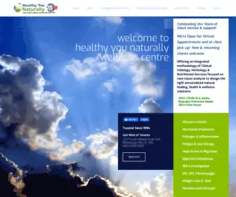 Healthyyounaturally.com(Iridologist Clinically Certified) Screenshot