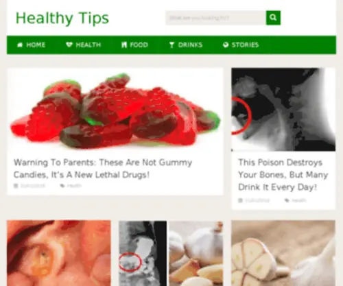 HealthZone.tips(Find Best Health Tips & Health Food) Screenshot