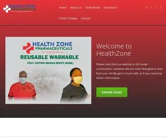 HealthZonesa.co.za(Be Safe Stay at home) Screenshot