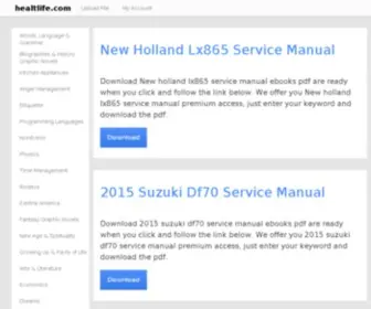 Healtlife.com(Healtlife) Screenshot