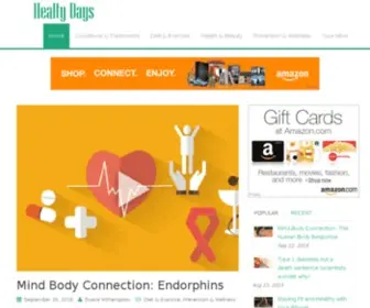 Healtydays.com(Sitename) Screenshot