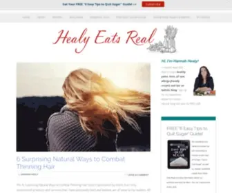 Healyeatsreal.com(Healthy Paleo) Screenshot