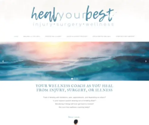 Healyourbest.com(Whole person wellness) Screenshot