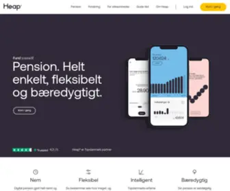 Heap.dk(Pension & forsikring til freelancere) Screenshot