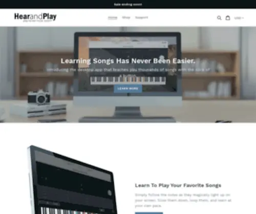 Hearandplaymedia.com(Introducing the desktop app) Screenshot