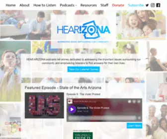 Heararizona.org(Hear Arizona) Screenshot