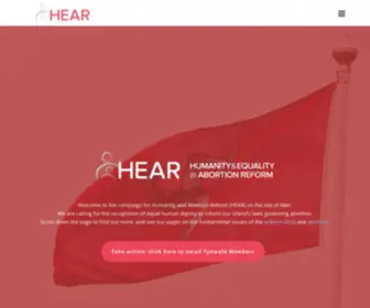 Hearcampaign.im(Giving the vulnerable a voice) Screenshot