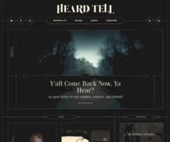 Heardtell.com(Heardtell) Screenshot