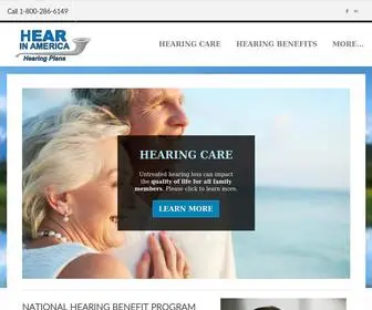 Hearinamerica.com(Hear In America) Screenshot