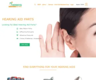 Hearingaidparts.co.uk(Hearing Aid Parts) Screenshot