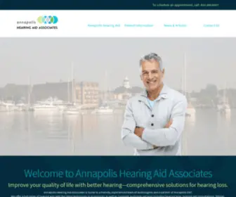 Hearingaidsannapolis.com(Annapolis-HA) Screenshot