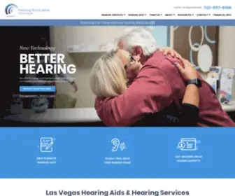 Hearingassociateslv.com(Hearing Associates of Las Vegas) Screenshot