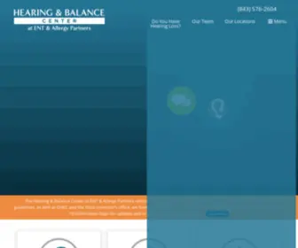 Hearingsc.com(Hearing & Balance Center) Screenshot