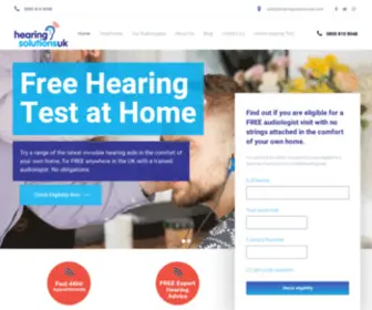 Hearingsolutionsuk.com(Hearingsolutionsuk) Screenshot