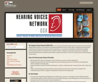 HearingVoicesusa.org(HearingVoicesusa) Screenshot