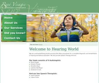 HearingWorld.co.za(HearingWorld) Screenshot